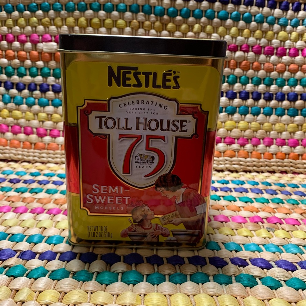 Nestles Tollhouse 75th Tin. Great condition